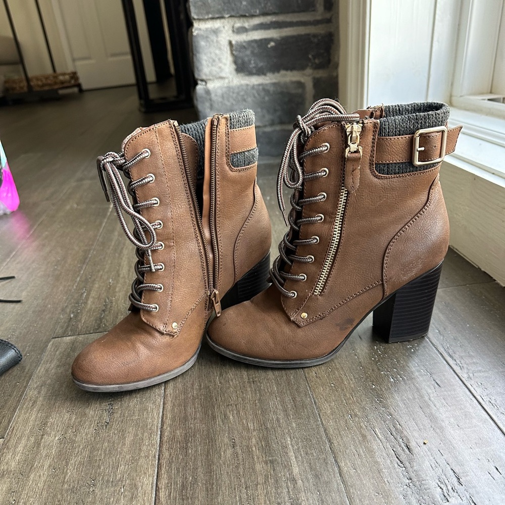 Brown Ankle Booties